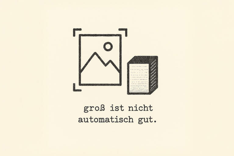 Typewriter Art / Art Typing zu "bilder zuschneiden"