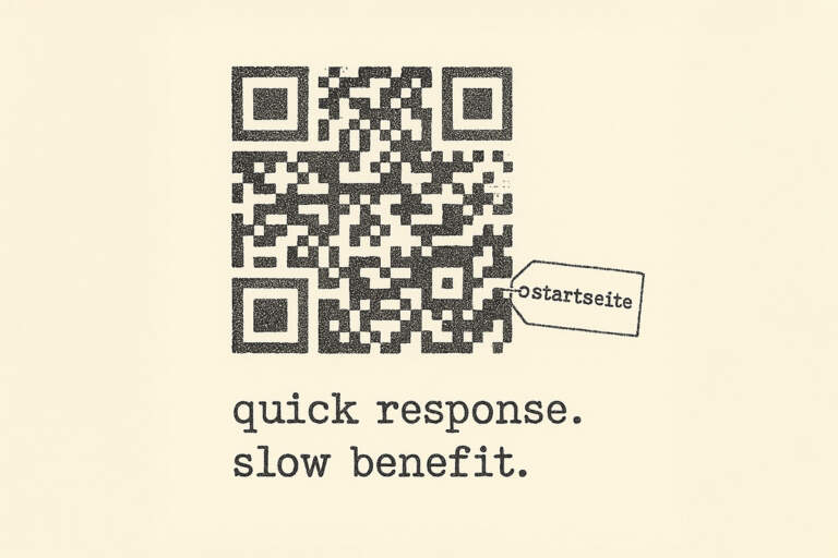 Typewriter Art / Art Typing zu "qrcode"