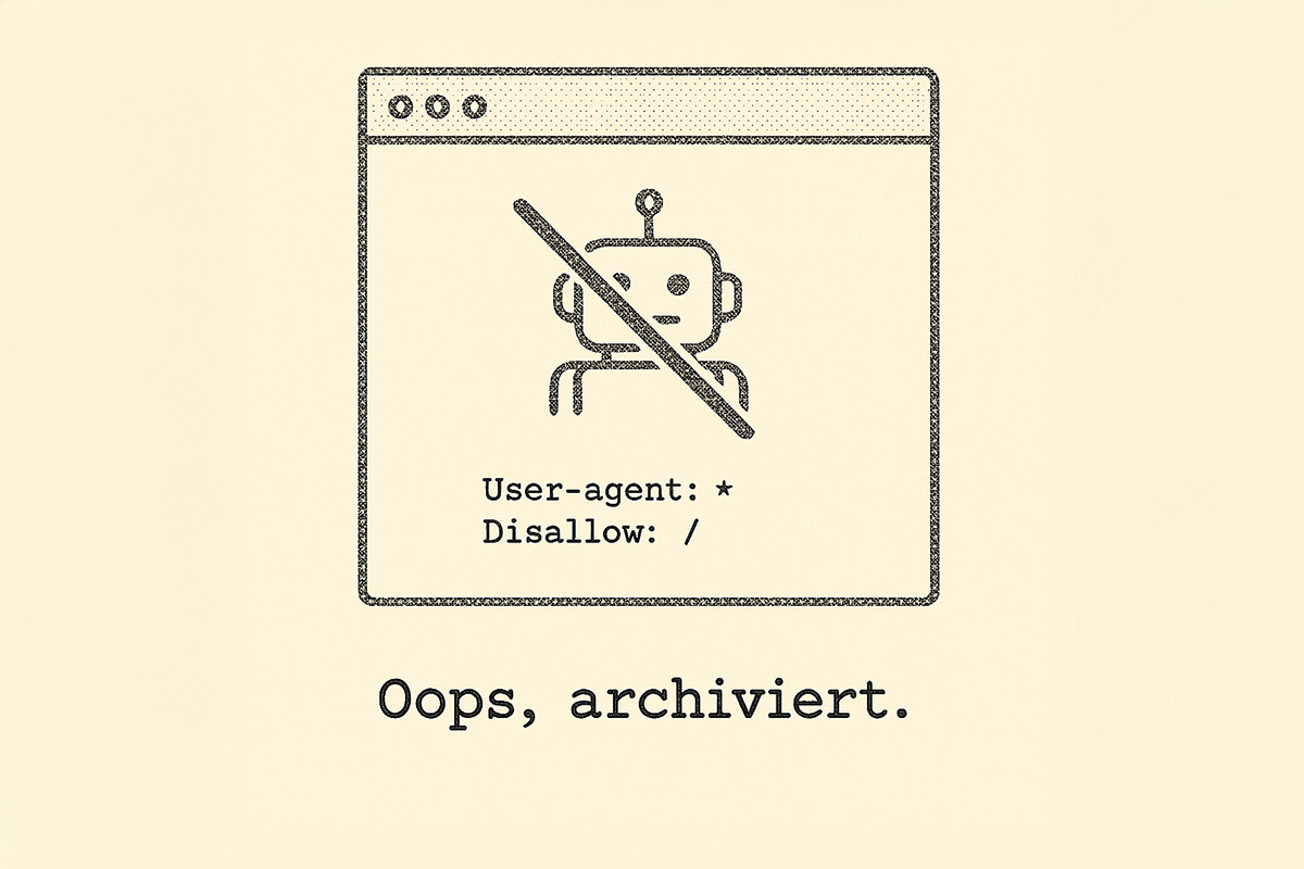 Wayback Machine – eure Webseite als Zeitkapsel