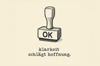 mein erster eindruck …