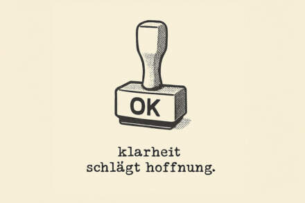 mein erster eindruck …